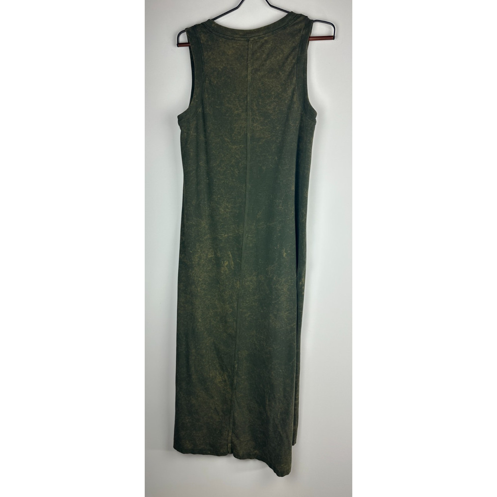 Lululemon All Yours Tank Maxi Dress Cloudy Wash Dark Olive Green No Size 8 10 ? - Picture 10 of 16